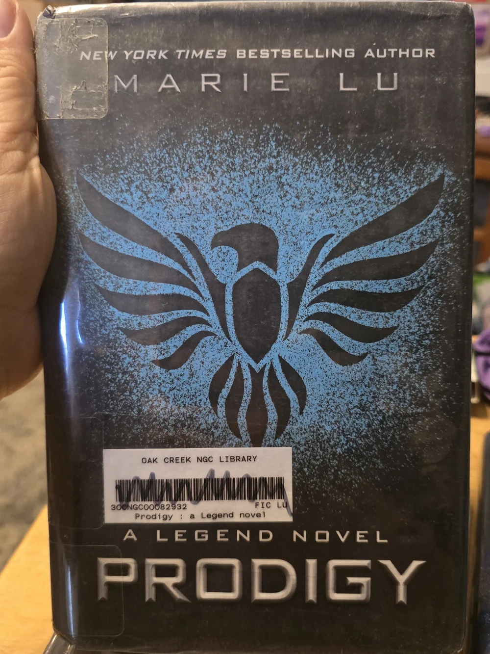 Legend Trilogy Set - Rebel, Prodigy, Legend - HARDCOVER - Lu, Marie - Ex Library